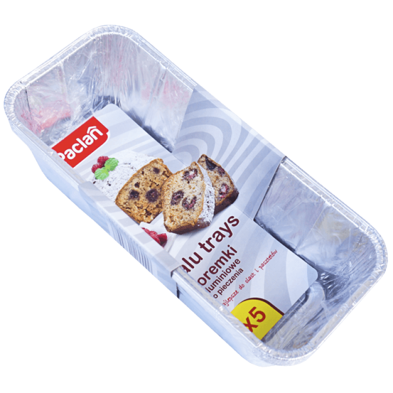 Paclan set 5 tavite din aluminiu cake 24 x 10 cm